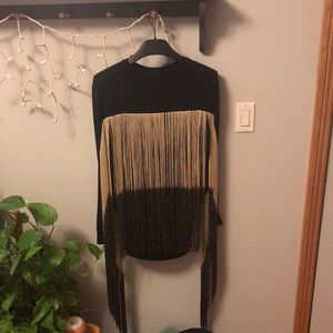 Rolling Stones Fringe Shirt